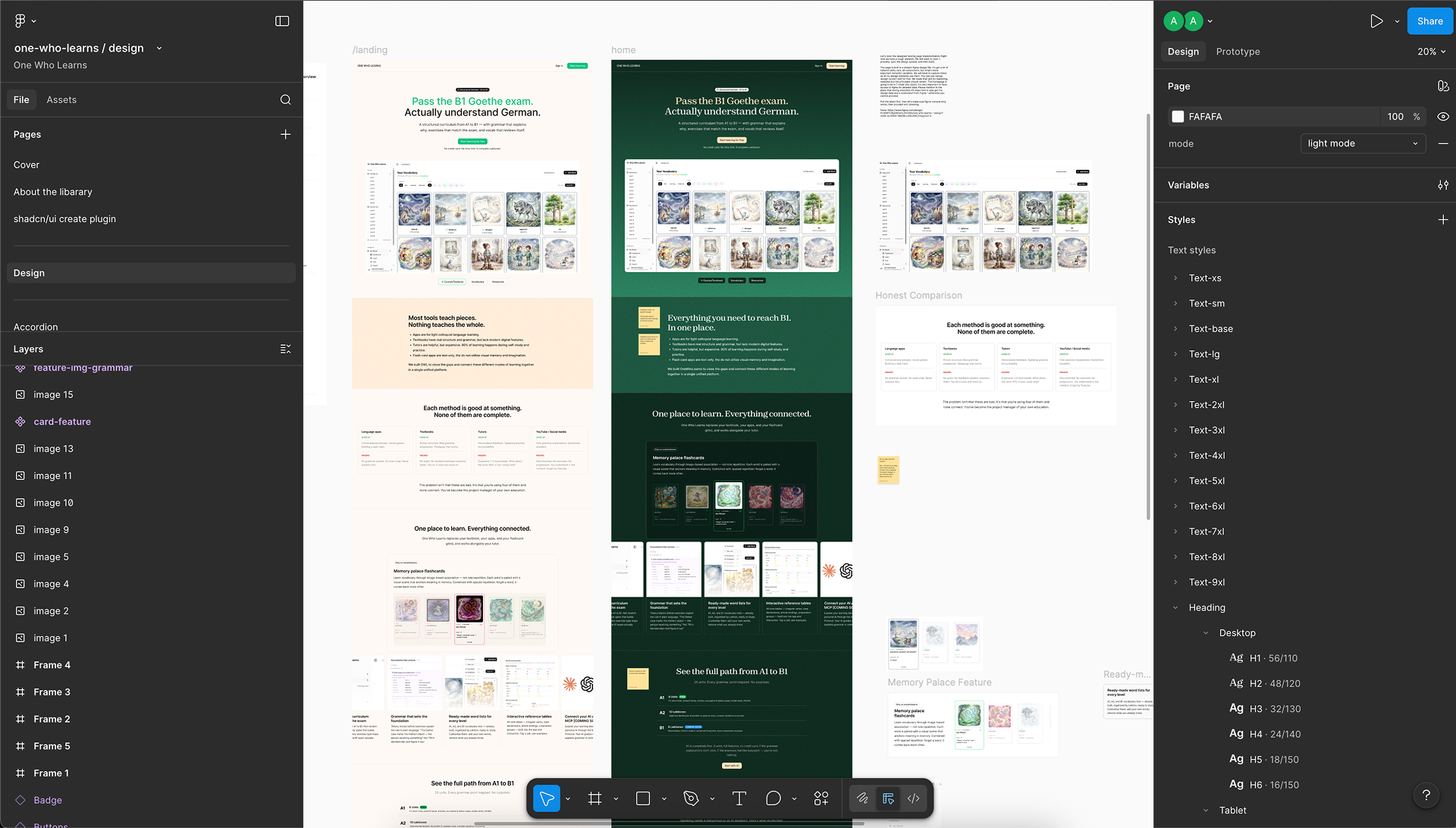 One Who Learns design in Figma